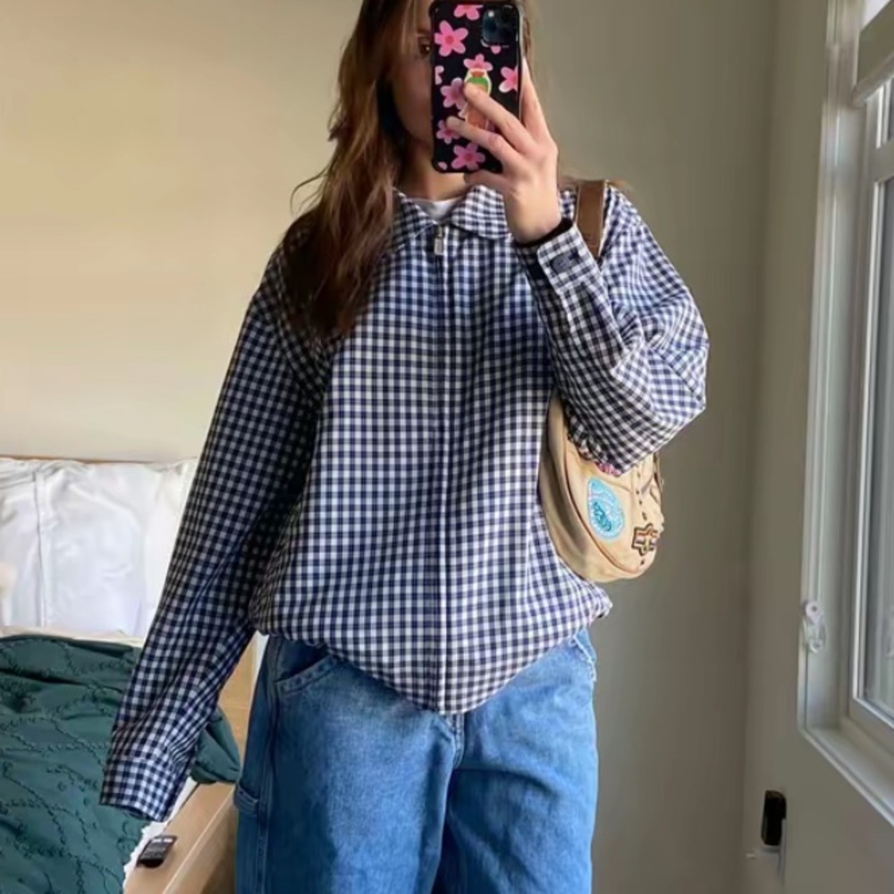 Gingham Jacket